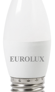 EUROLUX LL-E-C37-6W-230-2,7K-E27