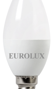 EUROLUX LL-E-C37-7W-230-4K-E14